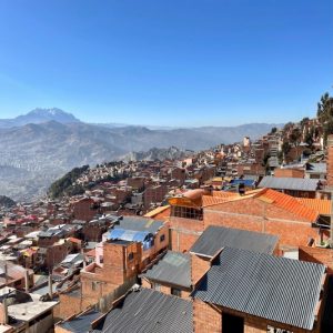 Vue panoramique de La Paz